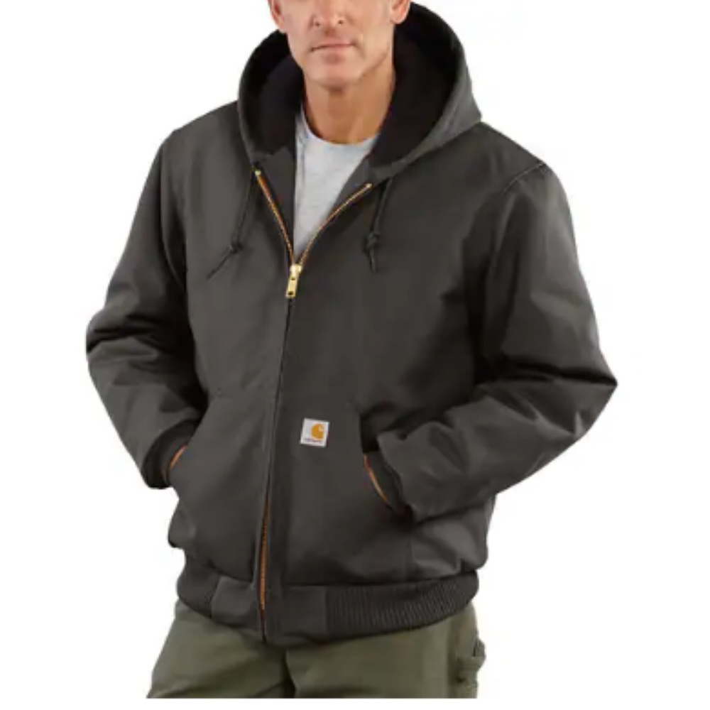Men’s Carhartt Winter jacket with hood. Like new.